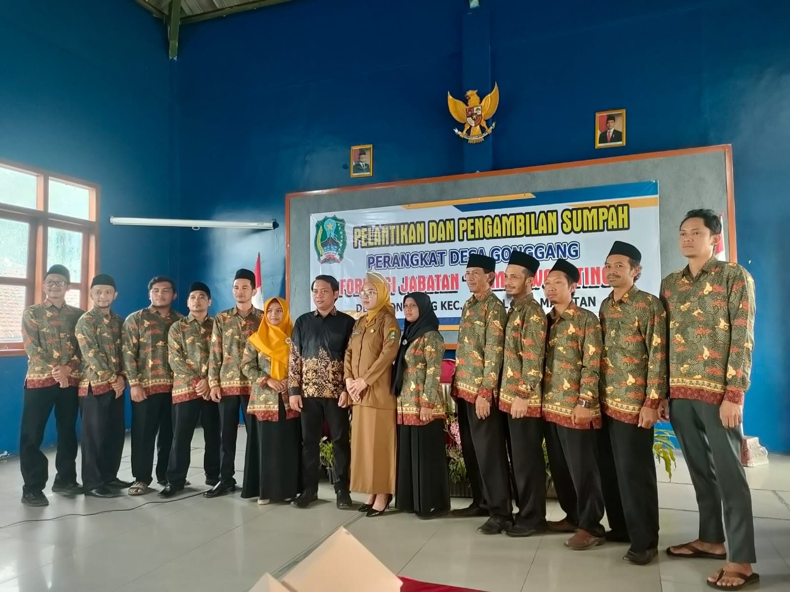 PELANTIKAN PERANGKAT DESA "KAMITUWO DUKUH BITING"