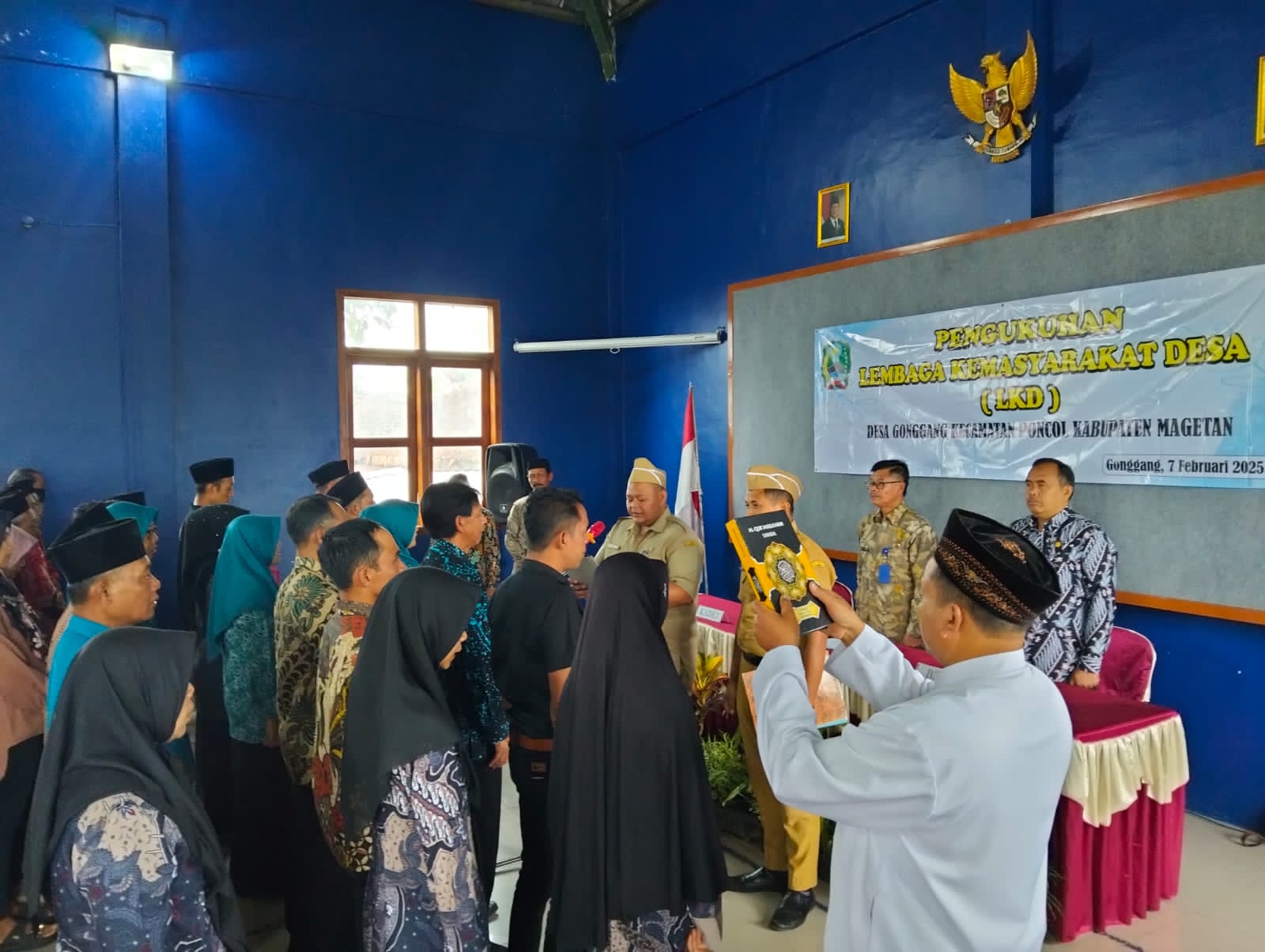 PENGUKUHAN LKD DESA GONGGANG