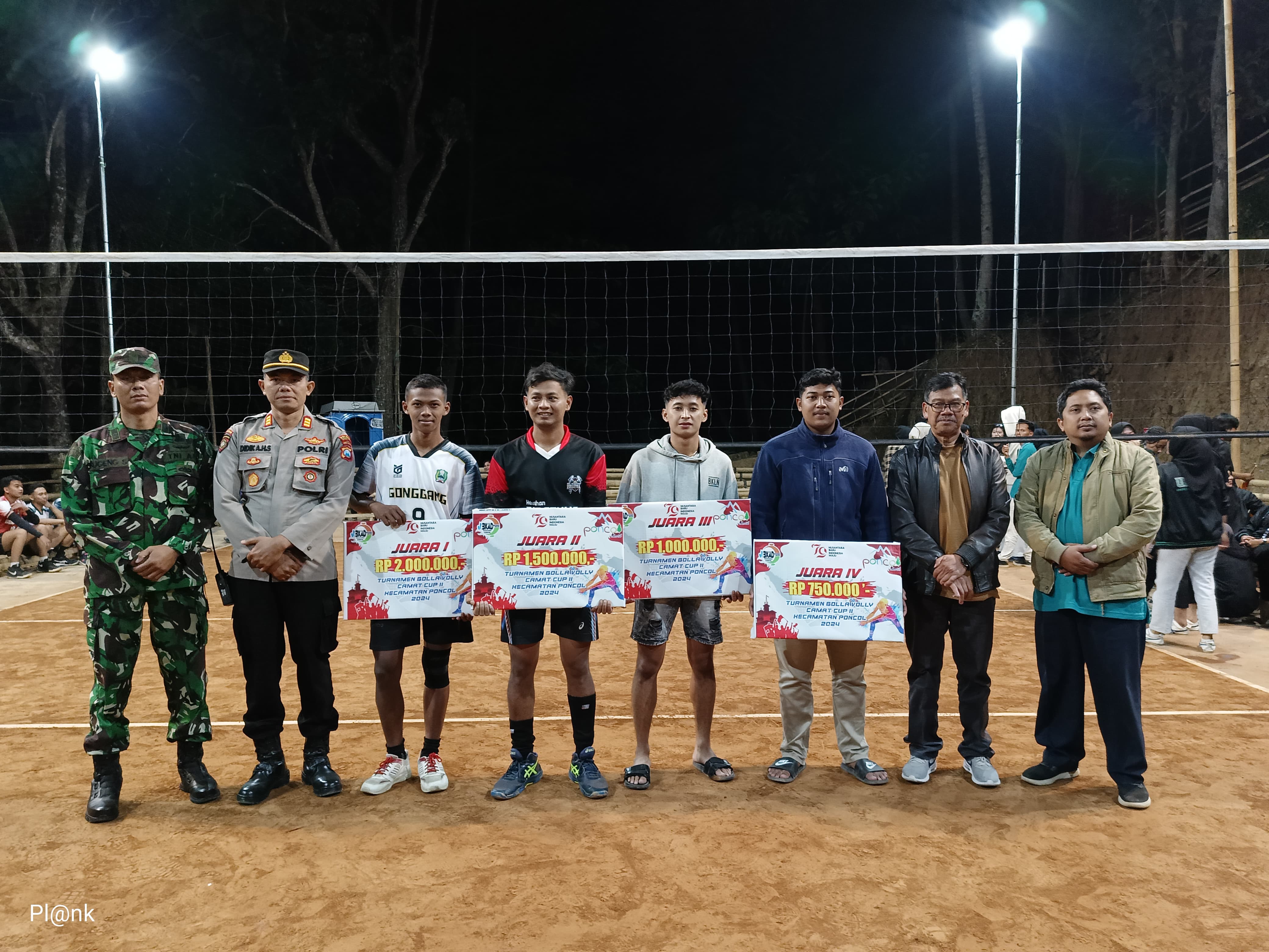 JUARA 1 LOMBA VOLLY KECAMATAN CUP TAHUN 2024